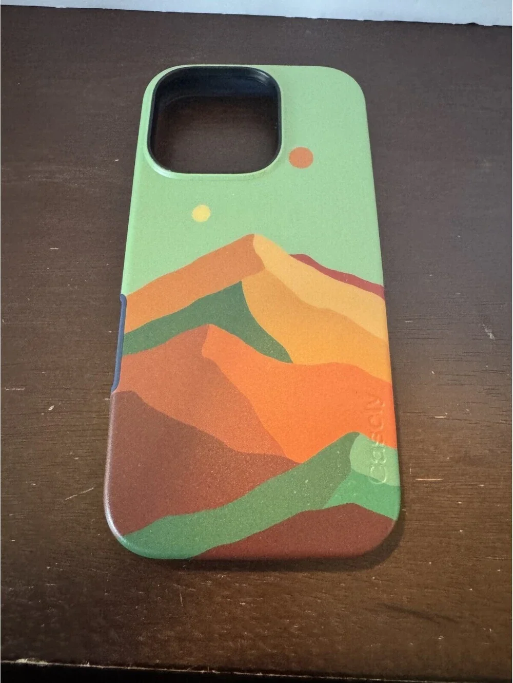 Casely Bold MagSafe iPhone 16 Pro Case w/ Drop Protection Mountain Scene